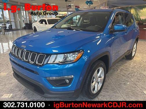 Laser Blue 2018 Jeep Compass Latitude