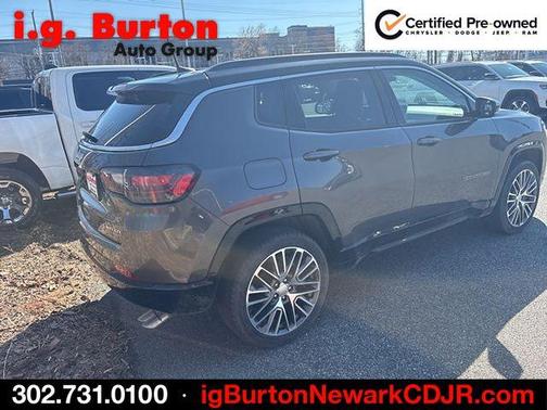 Granite Crystal Clearcoat Metallic 2022 Jeep Compass Limited