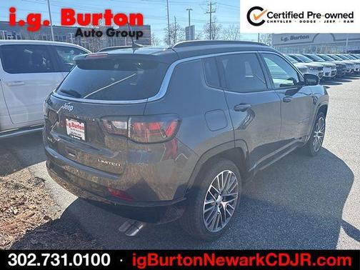 Granite Crystal Clearcoat Metallic 2022 Jeep Compass Limited