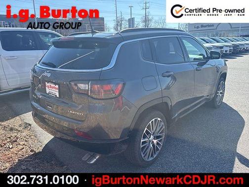 Granite Crystal Clearcoat Metallic 2022 Jeep Compass Limited