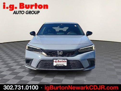 White 2022 Honda Civic Sport