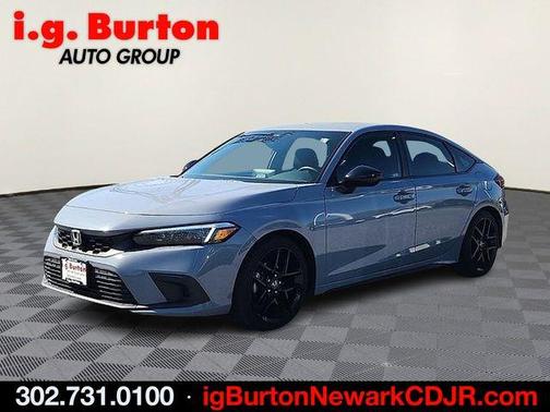 White 2022 Honda Civic Sport