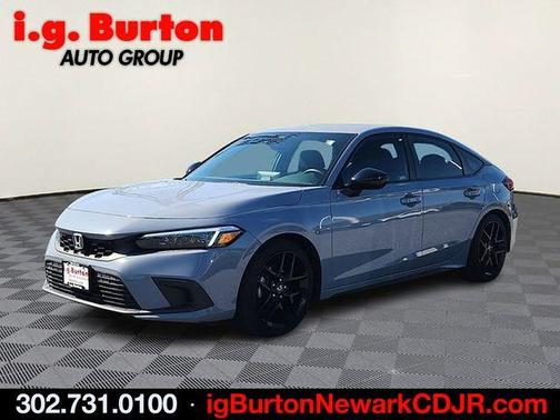 White 2022 Honda Civic Sport