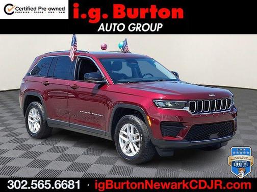 Velvet Red Pearlcoat 2023 Jeep Grand Cherokee Laredo