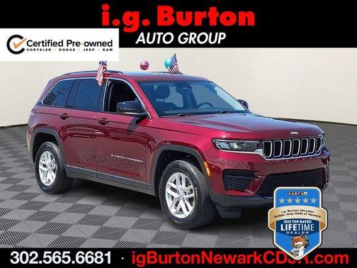 Velvet Red Pearlcoat 2023 Jeep Grand Cherokee Laredo