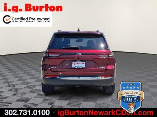 Velvet Red Pearlcoat 2023 Jeep Grand Cherokee Laredo