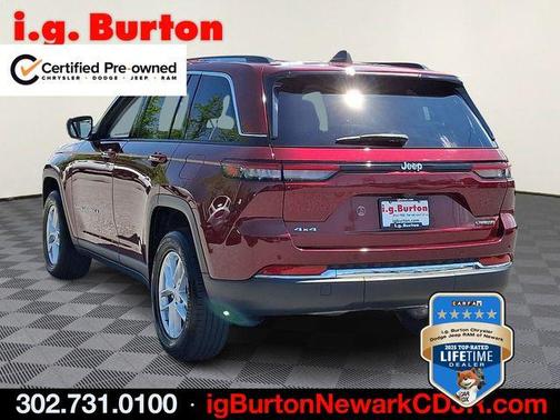 Velvet Red Pearlcoat 2023 Jeep Grand Cherokee Laredo