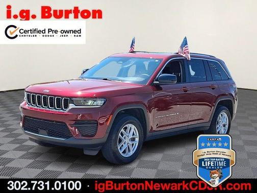 Velvet Red Pearlcoat 2023 Jeep Grand Cherokee Laredo