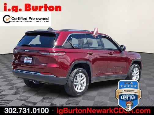 Velvet Red Pearlcoat 2023 Jeep Grand Cherokee Laredo