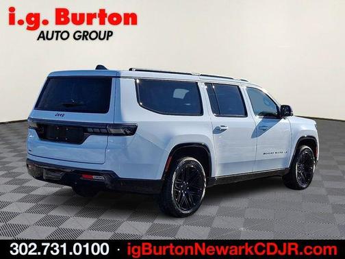 Bright White Clearcoat 2026 Jeep Grand Wagoneer L Limited