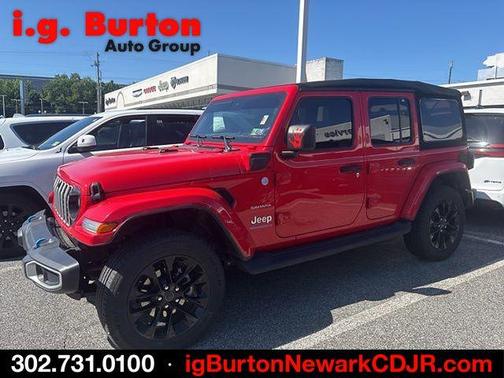Firecracker Red Clearcoat 2024 Jeep Wrangler 4xe Sahara