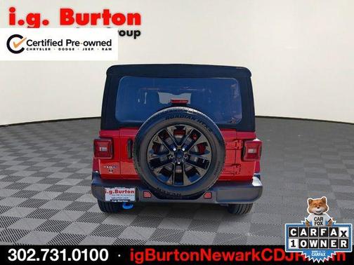 Firecracker Red Clearcoat 2024 Jeep Wrangler 4xe Sahara