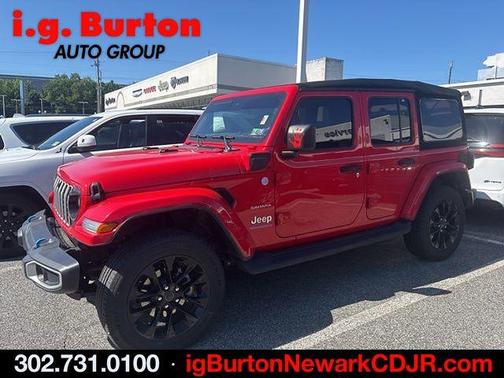 Firecracker Red Clearcoat 2024 Jeep Wrangler 4xe Sahara
