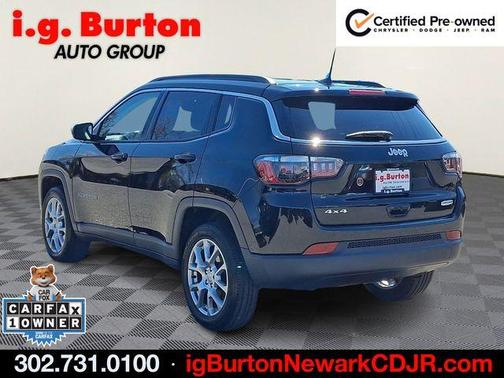Diamond Black 2022 Jeep Compass Latitude Lux