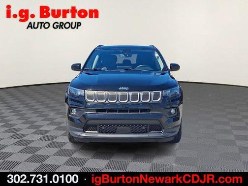 Diamond Black 2022 Jeep Compass Latitude Lux