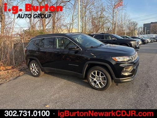Diamond Black 2022 Jeep Compass Latitude Lux