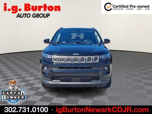 Diamond Black 2022 Jeep Compass Latitude Lux