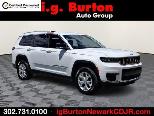Bright White Clearcoat 2023 Jeep Grand Cherokee L Limited