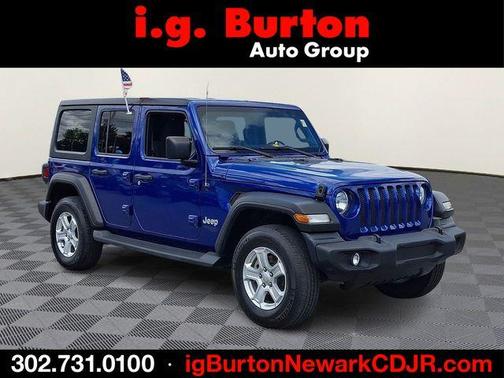 Ocean Blue Metallic 2020 Jeep Wrangler Unlimited Sport