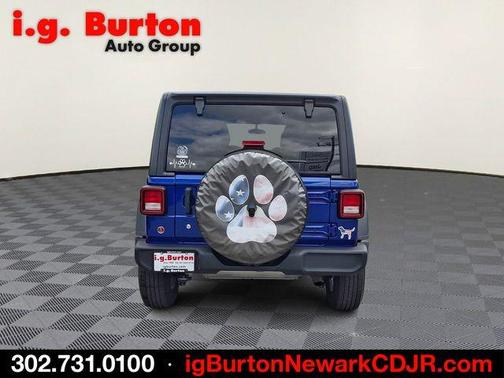 Ocean Blue Metallic 2020 Jeep Wrangler Unlimited Sport