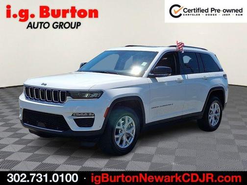 Bright White Clearcoat 2024 Jeep Grand Cherokee Limited