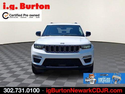 Bright White Clearcoat 2024 Jeep Grand Cherokee Limited