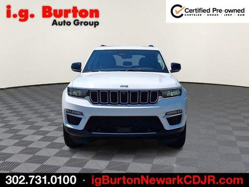 Bright White Clearcoat 2024 Jeep Grand Cherokee Limited