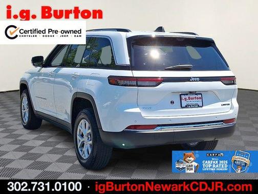 Bright White Clearcoat 2024 Jeep Grand Cherokee Limited