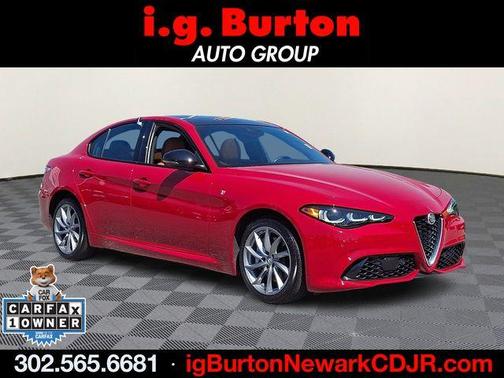 Rosso 2024 Alfa Romeo Giulia Ti