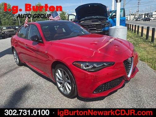 Rosso 2024 Alfa Romeo Giulia Ti