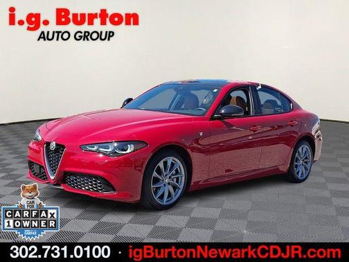 Rosso 2024 Alfa Romeo Giulia Ti