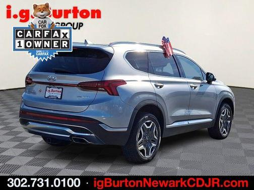 Shimmering Silver 2022 Hyundai SANTA FE Limited
