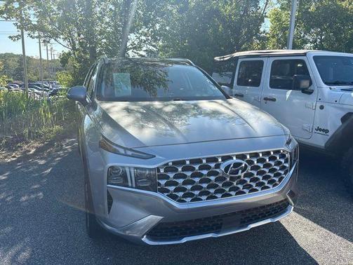 Shimmering Silver 2022 Hyundai SANTA FE Limited