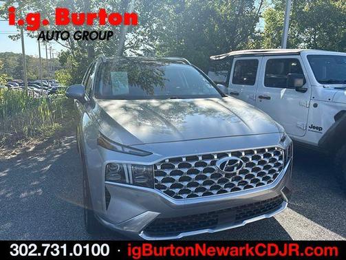Shimmering Silver 2022 Hyundai SANTA FE Limited