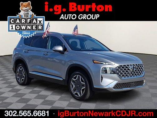 Shimmering Silver 2022 Hyundai SANTA FE Limited