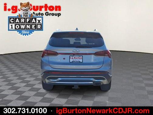 Shimmering Silver 2022 Hyundai SANTA FE Limited