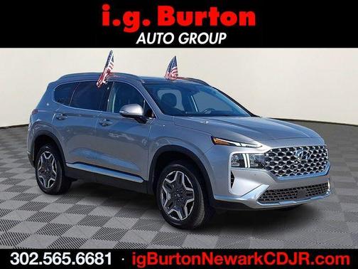 Shimmering Silver 2022 Hyundai SANTA FE Limited