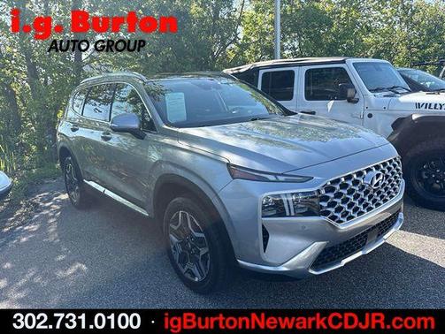 Shimmering Silver 2022 Hyundai SANTA FE Limited