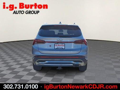 Shimmering Silver 2022 Hyundai SANTA FE Limited