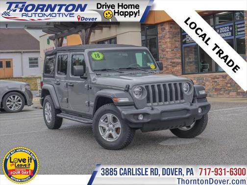 2018 Jeep Wrangler Unlimited Sport