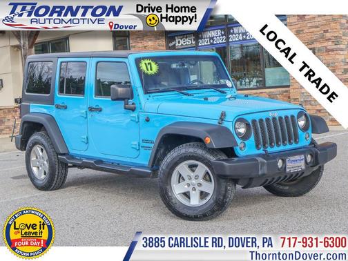 2017 Jeep Wrangler Unlimited Sport