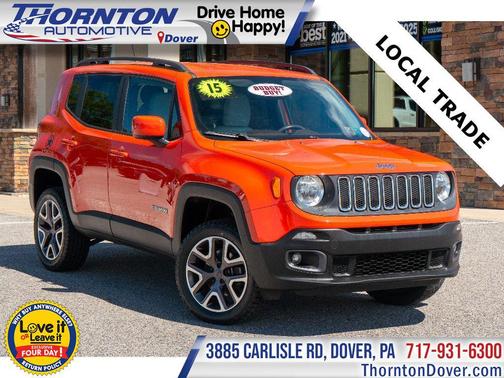 Omaha Orange 2015 Jeep Renegade Latitude