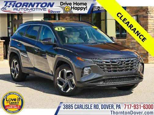 Portofino Gray 2022 Hyundai TUCSON SEL