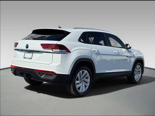 Pure White 2023 Volkswagen Atlas Cross Sport 3.6L V6 SE w/Technology