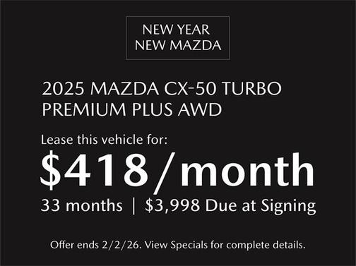 2025 Mazda CX-50 2.5 Turbo Premium Plus Package