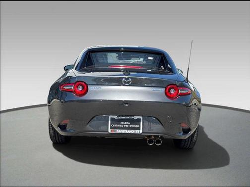 Machine Gray Metallic 2025 Mazda MX-5 Miata RF Grand Touring