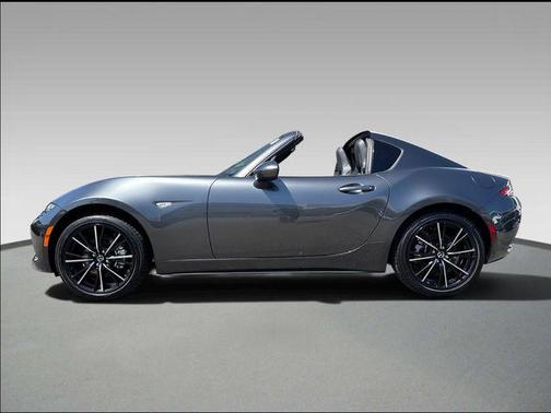 Machine Gray Metallic 2025 Mazda MX-5 Miata RF Grand Touring
