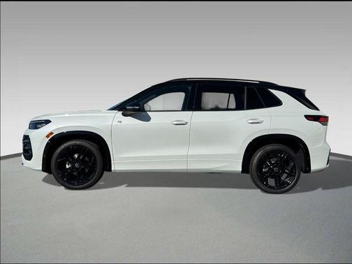Opal White with Deep Black Roof 2026 Volkswagen Tiguan 2.0T SE R-Line Black