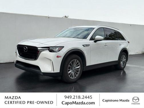 Rhodium White Premium 2024 Mazda CX-90 PHEV Preferred