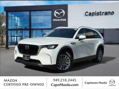Rhodium White Premium 2024 Mazda CX-90 PHEV Preferred